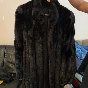 FULL LENGTH MINK FUR COAT